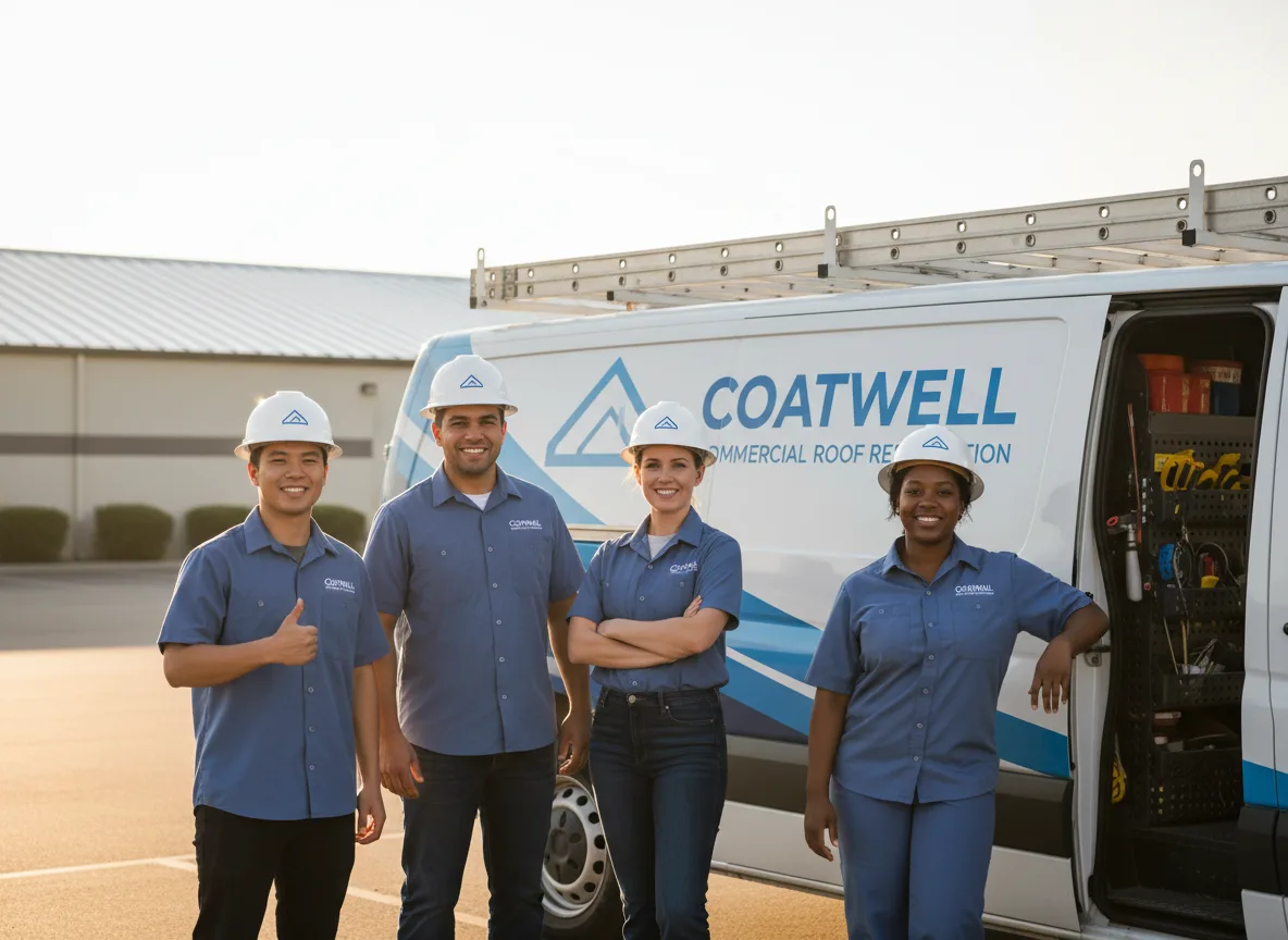 Commercial roof coating company in Calder, ID